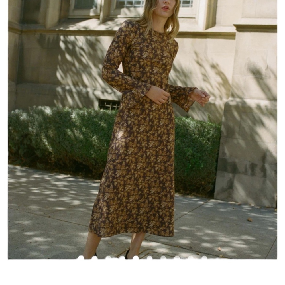 Dôen Amande Dress in Fern Grove Floral Size S